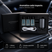 Pack Completo Nervala Air, ambientador para coche con 3 aromas